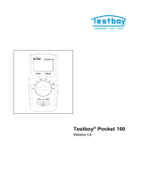 TESTBOY Pocket 100 Instrukcja obsługi