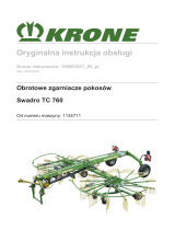 Krone BA Swadro TC 760 Instrukcja obsługi