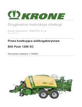 Krone BA BiG Pack 1290 XC Instrukcja obsługi