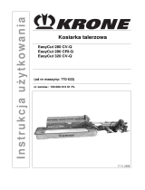 Krone EasyCut 280 CV-Q_CRI-Q_320 CV-Q Instrukcja obsługi