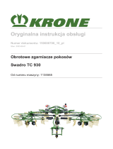 Krone BA Swadro TC 930 Instrukcja obsługi