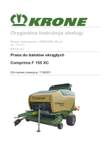 Krone BA Comprima F 155 XC (RP701-21) Instrukcja obsługi