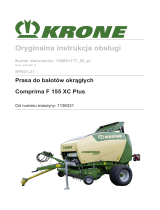 Krone BA Comprima F 155 XC Plus (RP801-21) Instrukcja obsługi