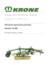 Krone BA Swadro TS 680 Instrukcja obsługi