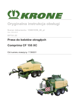 Krone BA Comprima CF 155 XC (RP701-25) Instrukcja obsługi