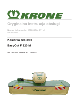 Krone BA EasyCut F 320 M Instrukcja obsługi