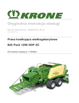 Krone BA BiG Pack 1290 HDP XC Instrukcja obsługi