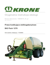 Krone BA BiG Pack 1270 Instrukcja obsługi