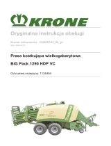 Krone BA BiG Pack 1290 HDP VC Instrukcja obsługi