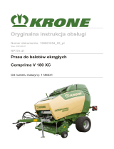 Krone BA Comprima V 180 XC (RP701-41) Instrukcja obsługi