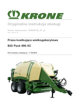 Krone BA BiG Pack 890 XC Instrukcja obsługi