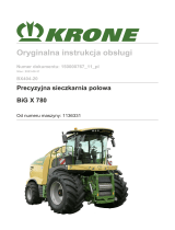 Krone BA BiG X 780 (BX404-20) Instrukcja obsługi