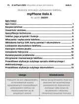 myPhone Halo A Instrukcja obsługi