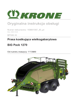 Krone BA BiG Pack 1270 (BP305-10) Instrukcja obsługi