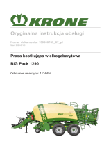 Krone BA BiG Pack 1290 Instrukcja obsługi