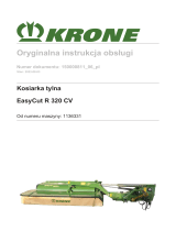 Krone BA EasyCut R 320 CV Instrukcja obsługi