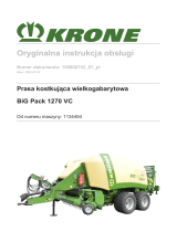 Krone BA BiG Pack 1270 VC Instrukcja obsługi