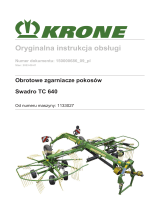 Krone BA Swadro TC 640 Instrukcja obsługi