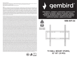 Gembird WM-55F-04 Instrukcja obsługi