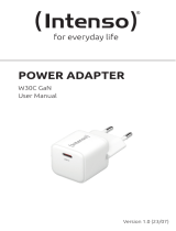 Intenso Power Adapter W30C GaN Instrukcja obsługi