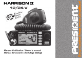 PRESIDENT HARRISON II 12/24 V ASC Multi-Norm CB-Radio Instrukcja obsługi
