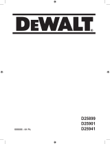 DeWalt D25899K Instrukcja obsługi
