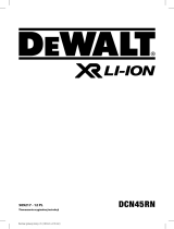 DeWalt DCN45RNN Instrukcja obsługi