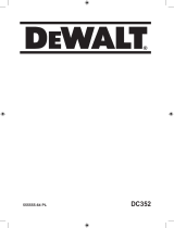 DeWalt DC352K Instrukcja obsługi