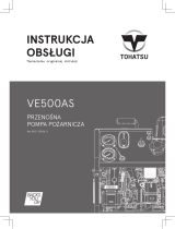 TOHATSU VE500AS Instrukcja obsługi