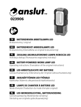Anslut 023906 Battery Powered LED Work Lamp Instrukcja obsługi
