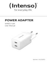 Intenso Power Adapter W40CC GaN Instrukcja obsługi