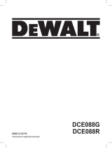 DeWalt DCE088G Instrukcja obsługi