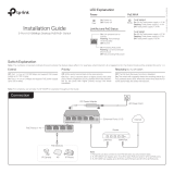 TP-LINK TL-SF1005P 5 Port 100Mbps Desktop PoE PoE+ Switch Instrukcja instalacji