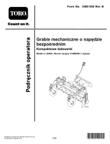 Toro Power Box Rake Attachment Instrukcja obsługi