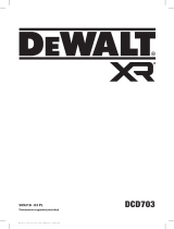 DeWalt DCD703NT Instrukcja obsługi
