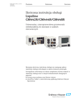 Endres+Hauser KA Liquiline CM442R/CM444R/CM448R Short Instruction