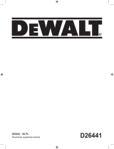 DeWalt D26441 Instrukcja obsługi