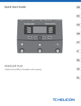 TC HELICON VOICELIVE PLAY Skrócona instrukcja obsługi