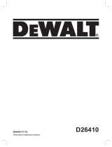 DeWalt D26410 Instrukcja obsługi