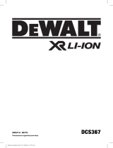 DeWalt DCS367NT Instrukcja obsługi