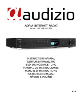 audizio 102.238 Adria Internet Radio Instrukcja obsługi