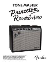 Fender Tone Master® Princeton Reverb® Instrukcja obsługi