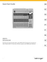 Behringer QX2442USB Skrócona instrukcja obsługi