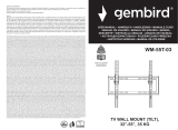 Gembird WM-55T-03 Instrukcja obsługi