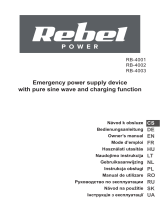 Rebel RB-4001 Emergency Power Supply Device Instrukcja obsługi