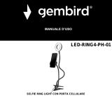 Gembird LED-RING4-PH-01 Instrukcja obsługi