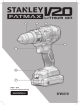 Stanley SFMCD721 Instrukcja obsługi