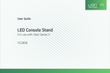 VENOM VS2886 Series X LED Console Stand instrukcja