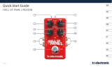 TC Electronic HALL OF FAME 2 REVERB Skrócona instrukcja obsługi