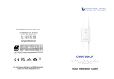 Grandstream GWN7664LR High-Performance Outdoor Long-Range Wi-Fi 6 Access Point Instrukcja instalacji